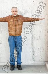 Whole Body Man T poses Casual Average Street photo references